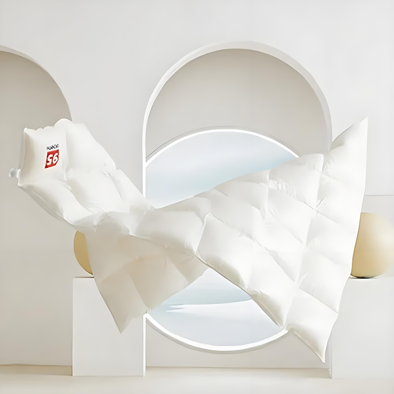 Gemakkelijk te onderhouden, drogen op hoge temperatuur, algemeen gebruik in alle seizoenen, kosteneffectieve donzen dekbedvulling